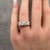 Early 21st Century 14k White Gold Comfort Fit Wedding Band 6mm Size 10 7.2g For Sale - Image 5 of 6