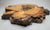 Late 20th Century Live Edge Burlwood Mirror For Sale - Image 5 of 14