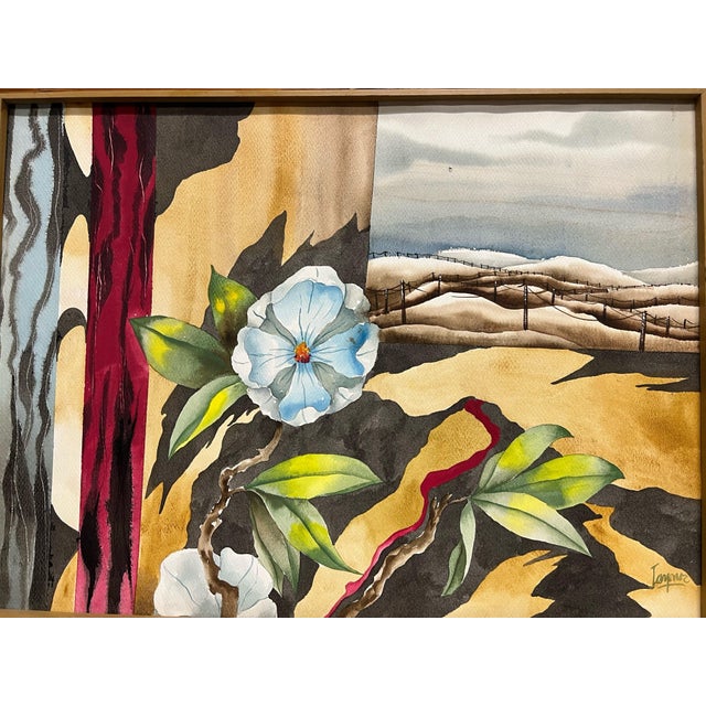 Harold a Laynor (1922-1991) Mid Century Watercolor, Listed Artist For Sale In Charleston - Image 6 of 6