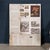 Large Italian Pressed Flowers and Herbs in Oak Frame, 1950s For Sale - Image 4 of 15