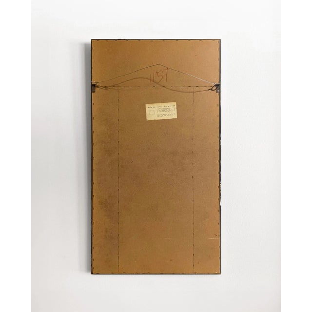Vintage Faux Bamboo Mirror For Sale In New York - Image 6 of 6