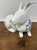 Vintage Tiffany and Co. Porcelain Floral Bunny Rabbit Figurine For Sale - Image 6 of 7