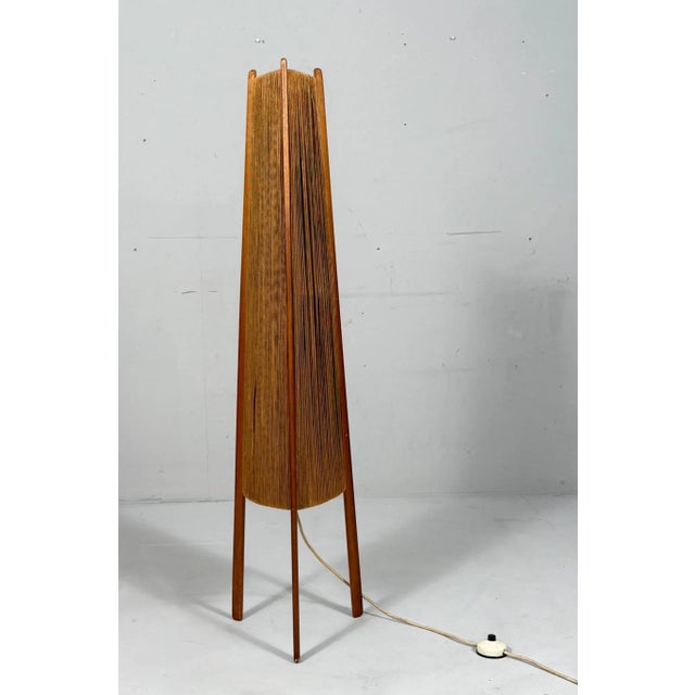 Mid-Century Modern Floor Lamp in Teak from Temde, 1960s For Sale - Image 3 of 18