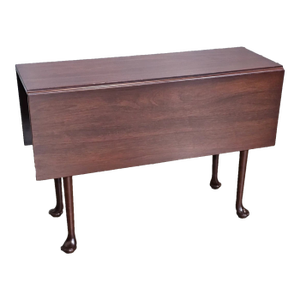 Kittinger Williamsburg Mahogany Queen Anne Drop Leaf Table Wa 1022