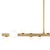 Regina Andrew Styx Alabaster Orbs Chandelier, Natural Brass Finish For Sale In Detroit - Image 6 of 8