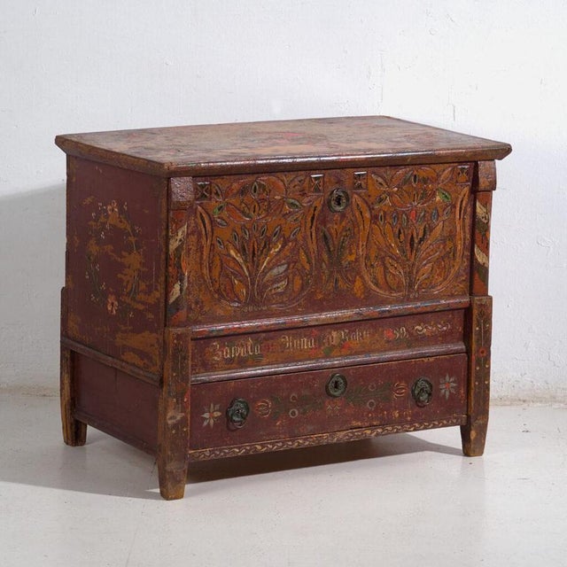 European Dowry Chest by Amaru, 1889 For Sale - Image 14 of 14