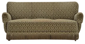 Danish Banan 3-Seater Sofa in Velour, 1960s