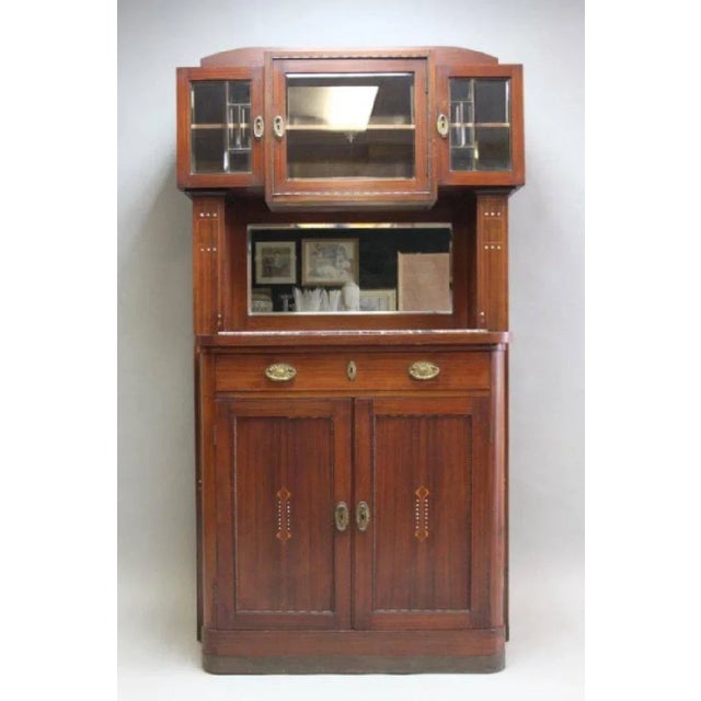 Traditional Viennese Secessionist Sideboard, Attributed to Koloman Moser For Sale - Image 3 of 8