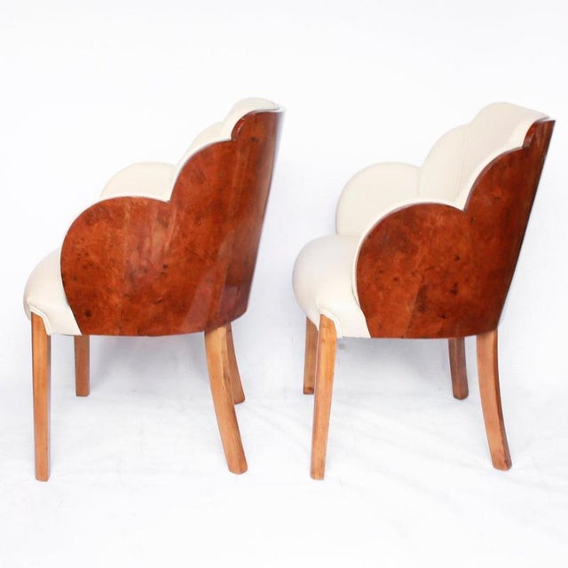1930s Vintage Cloud Chairs, 1930s, Set of 2 For Sale - Image 5 of 9
