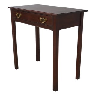 Stickley Colonial Williamsburg Wa-1014 Mahogany Gloucester Side Table For Sale