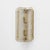Curved Clear Ribbed Murano Glass and Brass Wall Sconces, 2000, Set of 2 For Sale - Image 4 of 9