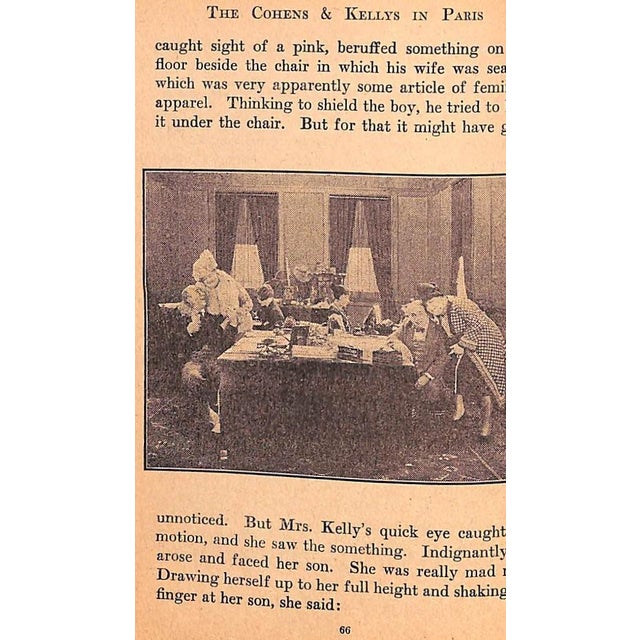 "The Cohens and Kellys in Paris" Book 1928 Sidney, George and Macdonald, J. Farrell For Sale - Image 9 of 9