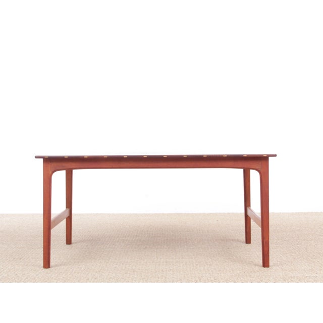 Mid-Century Coffee Table in Teak by Yngvar Sandström for Seffle Möbelfabrik, 1960s For Sale - Image 9 of 9