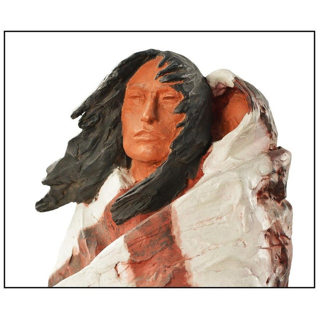 Figurative 1970s Sacagawea, Harry Andrew Jackson For Sale - Image 3 of 6