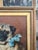 Red Antique Dog Oil Painting Moody Portrait of a Pug For Sale - Image 8 of 12