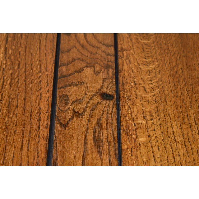 English Oak Draw Leaf Table, Circa 1900 For Sale - Image 9 of 9