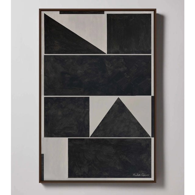 "Vector Points No. 1" Original Abstract Painting For Sale - Image 4 of 5