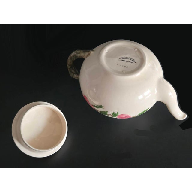 Mid 20th Century Franciscan Desert Rose Teapot For Sale - Image 12 of 13