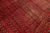 Red Vintage Handmade Turkaman Red Wool Rug With Allover Pattern For Sale - Image 8 of 10
