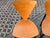 Yellow Italian Triangle Dining Chairs, 1980s, Set of 4 For Sale - Image 8 of 18