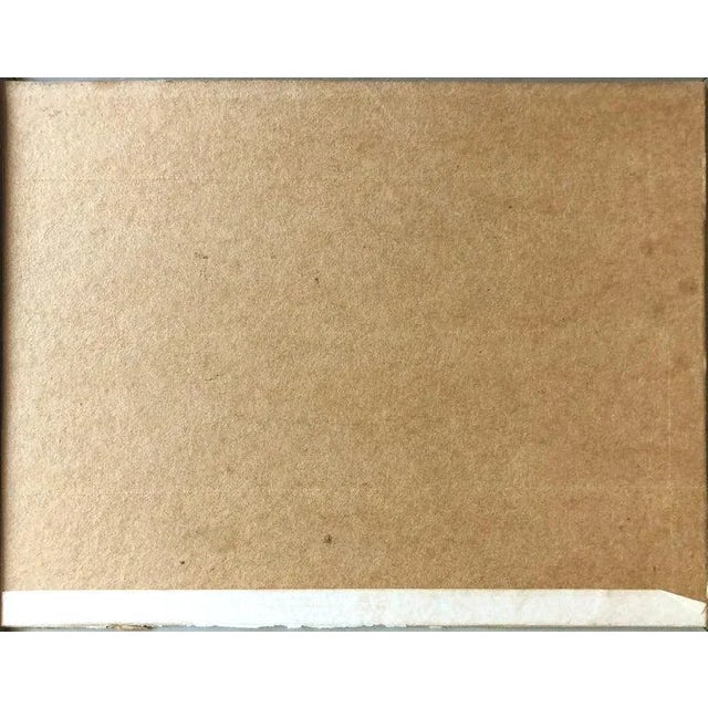 Early 20th Century Cyrus Bates Currier Distant Canyon Landscape Painting Circa 1925 For Sale - Image 5 of 8