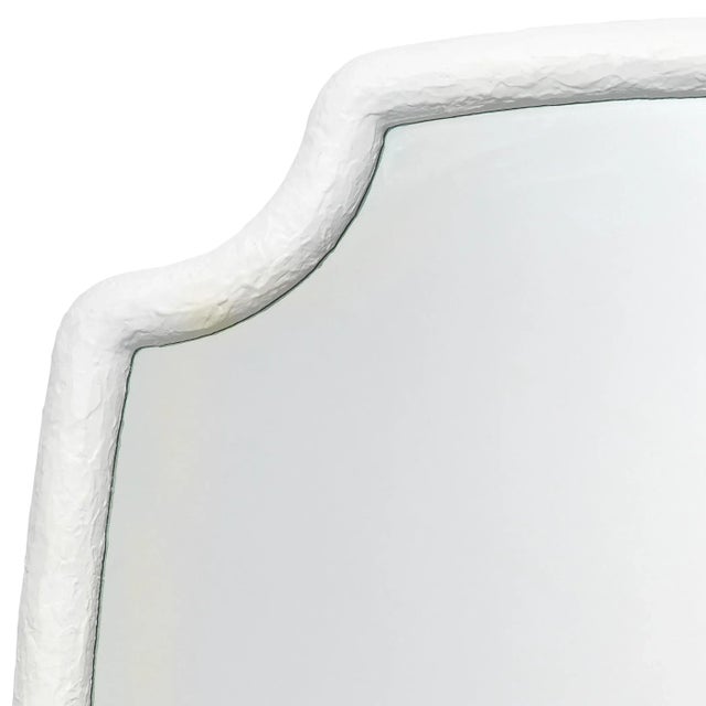 Jamie Young Jamie Young Selene Mirror in White For Sale - Image 4 of 7