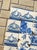 Antique 18th Century Portuguese Blue & White Flowerpiece on a Classical Stand Tile Mural For Sale - Image 12 of 16