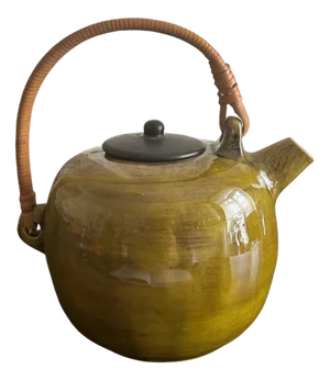 Ceramic Teapot by Jean Varoqueaux, 1960s
