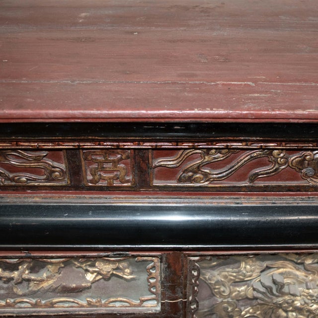 Antique Parcel Gilt Altar Table For Sale - Image 11 of 15