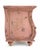 Hand-Painted French Provincial Style Blush Pink Distressed Chest / Nightstand – 3 Drawers Category: For Sale In Naples, FL - Image 6 of 9