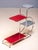An elegant Bauhaus plant stand designed by Emile Guyot, featuring a graceful chrome-plated tubular steel frame fitted with...