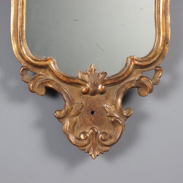 Small Baroque Wall Mirror For Sale - Image 6 of 9