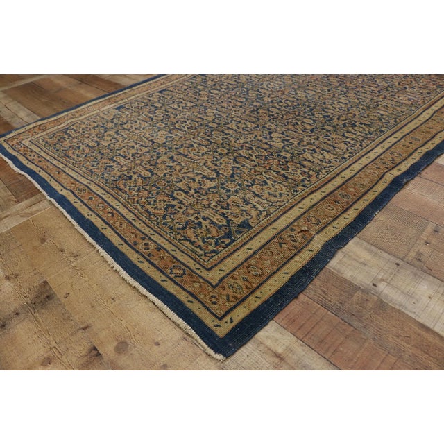 Late 19th Century Persian Sultanabad Rug, 04'04 X 06'05 For Sale In Dallas - Image 6 of 9