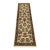 Fine Kashmar Runner 2’3” X 7’4” Ivory Wool Traditional Hand-Knotted Rug For Sale