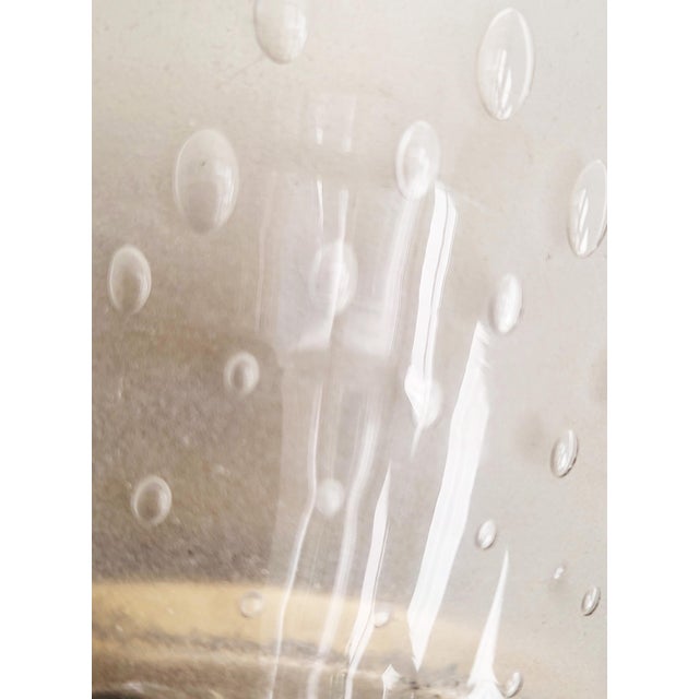 Mid-Century Murano Glass and Brass Pendant attributed to Barovier & Toso, 1950s For Sale - Image 11 of 18