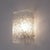 Kalmar Ice Glass Sconce of Wall Light from Kalmar, 1960s For Sale - Image 4 of 5