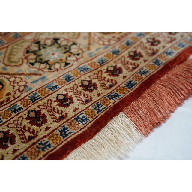 Antique Persian Tabriz Rug 4'0'' X 5'8'' For Sale - Image 4 of 8