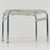 Late 20th Century 1 of 3 Mid-Century Girsberger Eurochair White Coffee Table, Swiss 1980s For Sale - Image 5 of 18