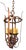 Early 20th Century Copper and Bronze Gilt Spanish Revival Lantern Chandelier For Sale - Image 10 of 12