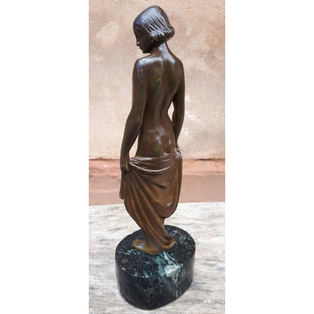 Lucien Alliot, Art Deco Sculpture, 1920s-1940s, Bronze For Sale - Image 9 of 14