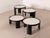 Vintage 783 Nesting Tables by Gianfranco Fratti for Cassina, 1980s, Set of 4 For Sale - Image 6 of 9