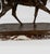 Realism Mid 19th Century Pierre-Jules Mêne Style Equestrian Bronze Sculpture of Rider on Horse With Rouge Marble Base For Sale - Image 3 of 10