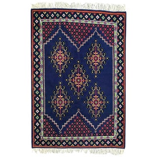 Large Vintage North African Tunisian Rug For Sale