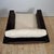 Black Mid-Century Modern Armchairs Upholstered in Hermès Velvet and Linen Bouclé, Set of 2 For Sale - Image 8 of 9