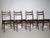 Mid-Century Modern Teak Dining Chairs by Georg Leowald, 1960s, Set of 4 For Sale - Image 6 of 15
