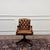 Chesterfield Brown President Office Chair For Sale - Image 3 of 8
