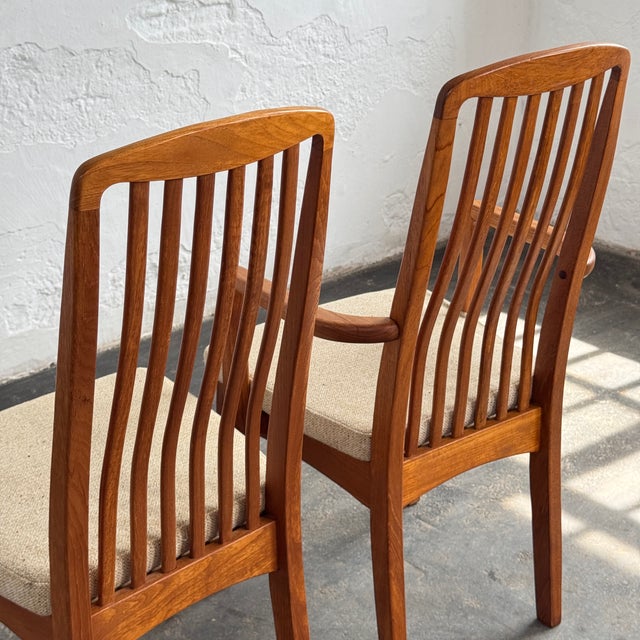Wood Vintage Danish Dining Chairs, 1990s, Set of 6 For Sale - Image 7 of 16