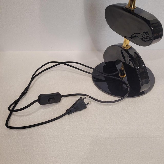 Livello Table Lamp in Lacquered Wood and Metal from Chehoma, France, 2010s For Sale - Image 14 of 17