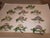 Green German Porcelain Flower Form Place Card Holders 11 For Sale - Image 8 of 13