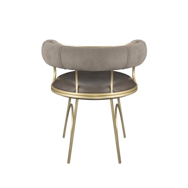 Austin Dining Chairs by Porus Studio, Set of 8 For Sale - Image 6 of 14